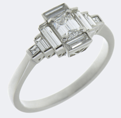 Art deco style rings