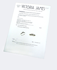 Jewellery valuations for insurance