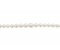 Graduated Akoya seawater cultured white pearl necklace