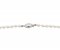 Graduated Akoya seawater cultured white pearl necklace