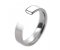 Classic flat court shape wedding bands