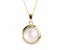 Classic round Mabe pearl pendant