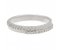 Angel round brilliant cut diamond crossover style eternity ring