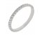 Celeste modern claw set diamond eternity ring