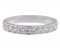 Classic grain set round diamond eternity ring