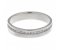 Naples flat round brilliant cut diamond eternity ring