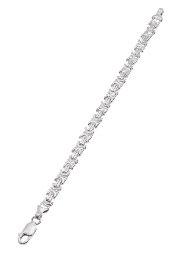 Square Byzantine sterling Silver bracelet main view