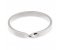 Ribbon single twist shaped dress ring angle view