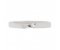 Ribbon single twist shaped dress ring top view