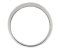 Art deco style stepped designer wedding ring side view