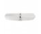 Art deco style stepped designer wedding ring top view