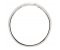 Vintage style shaped round diamond wedding ring side