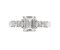 Emerald cut and round brilliant five stone diamond ring