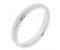 Vintage style tyre designer wedding band main image