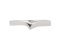 Gentle curved shaped wedding band right top view