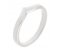 Gentle curved shaped wedding band right alt view