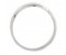 Slight shaped wedding band side view