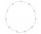7mm freshwater cultured river pearl and gold chain necklace main image