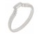 Art deco stepped shaped wedding ring main image