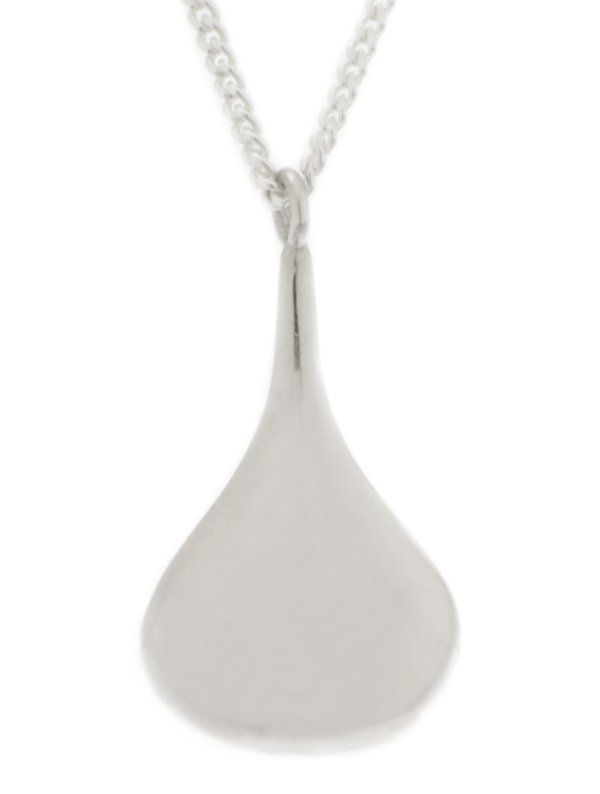 Tear drop style solid designer pendant main image