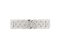 Celtic knot style open designer wedding band top view