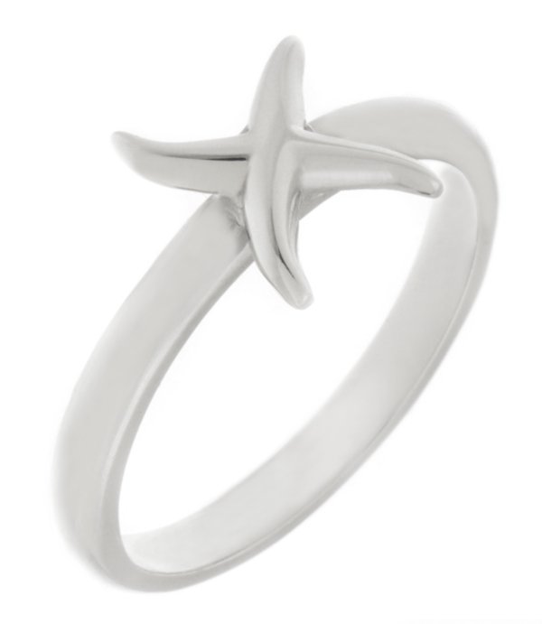 Modern star shape contemporary designer ring main image