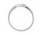 Refus shaped wedding band