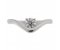 Arro modern round brilliant cut diamond solitaire ring